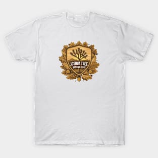 Joshua Tree National Park Leaves Emblem T-Shirt